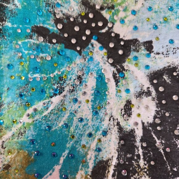 Large 3/4 sleeve Jess & Jane top - Picture 5 of 8